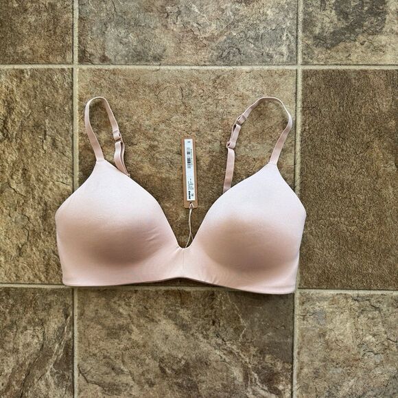 Skims Wireless Form T-shirt Bra Mica Size 34C - Picture 1 of 8